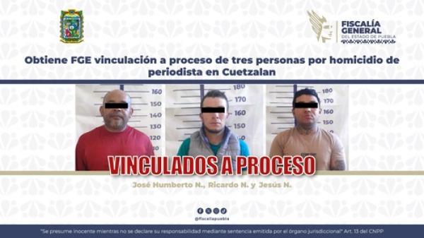 Vinculan a asesinos de periodista en Cuetzalan