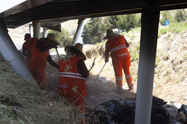 Acciones de limpieza del Gobierno de Pepe Chedraui
