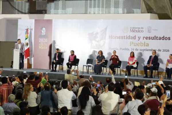 Presidenta Claudia Sheinbaum visita Puebla