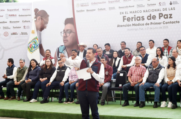 Gobierno de Puebla llevó a cabo la &quot;Feria de la Paz&quot; en Acatzingo