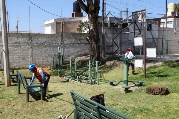 Intervienen parque Infonavit Movimiento Obrero
