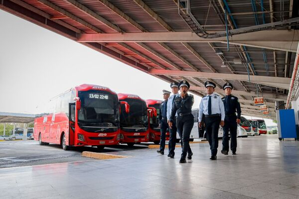 Policía Auxiliar refuerza "Vacaciones Seguras Semana Santa"
