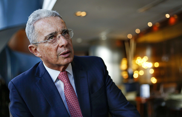 Álvaro Uribe, expresidente de Colombia