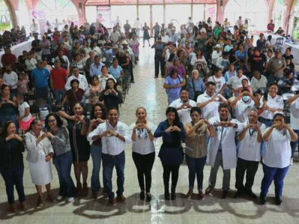 Instalan jornada de servicios para mujeres indígenas en Tepeojuma