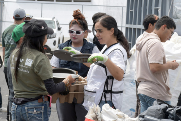 Reciclatón BUAP recauda más de 3 toneladas de material