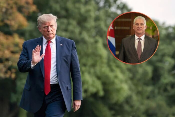 Tensi&oacute;n pol&iacute;tica ahora entre Trump y D&iacute;az-Canel