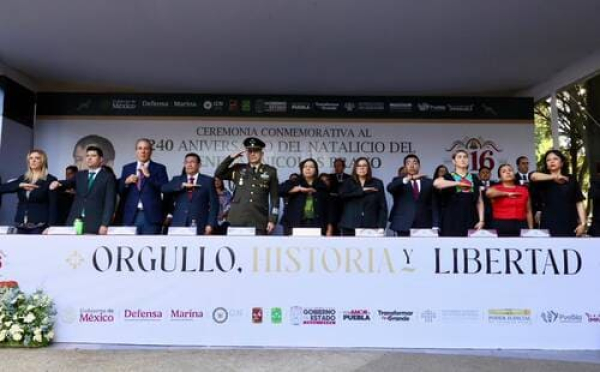 Conmemoran natalicio de Nicolás Bravo