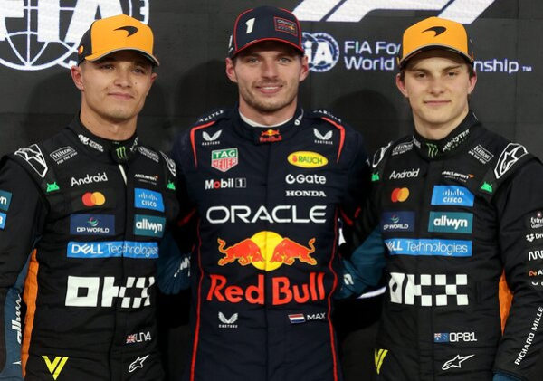 Lando Norris | Max Verstappen | Óscar Piastri