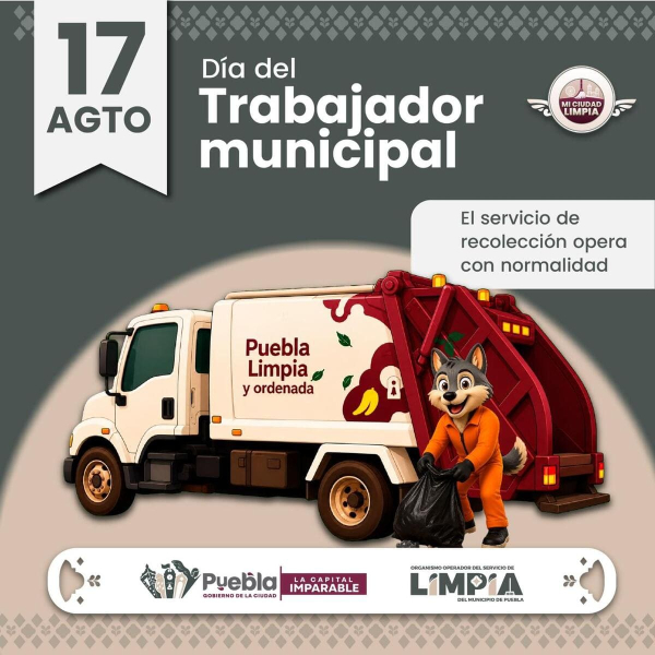 Anuncian horario especial en Ayuntamiento de Puebla