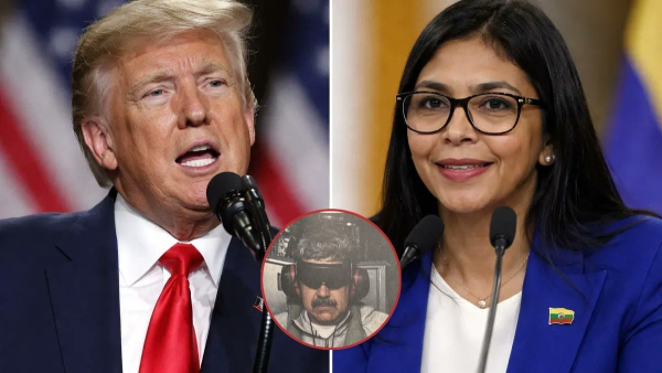 EE.UU. captura a Maduro; Delcy Rodr&iacute;guez lo sustituye