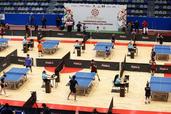 Más de 340 atletas en Campeonato de Tenis de Mesa