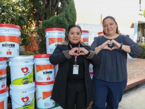 Apoya SEP a escuelas con material para mantenimiento