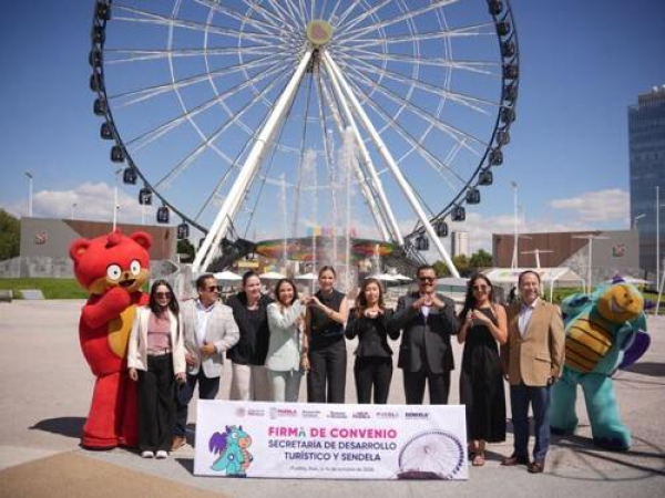 Puebla y Sendela fortalecen promoción turistica