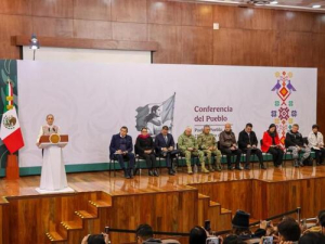 Cumple presidenta Sheinbaum con damnificados en Puebla