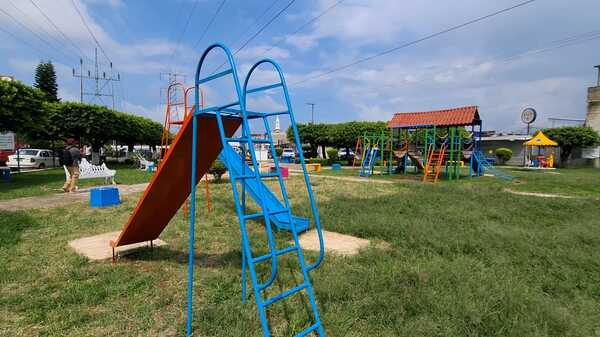 Bienestar rehabilita espacios públicos en Huauchinango