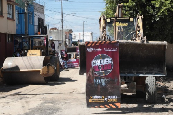 Inician obras viales en colonia Adolfo López Mateos