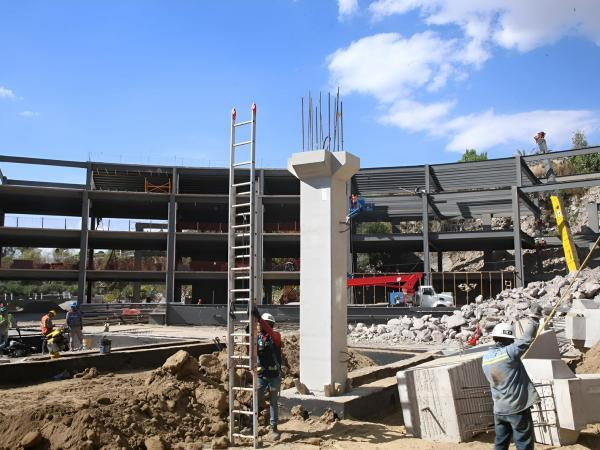 Avanza construcci&oacute;n de la UDEP