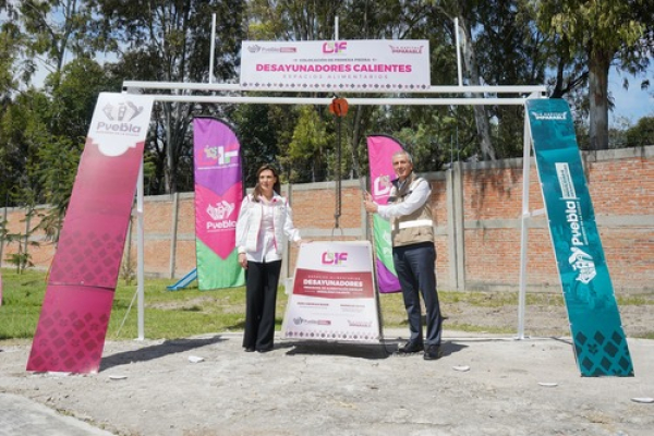 Arranca construcción de Desayunador Escolar en Totimehuacan