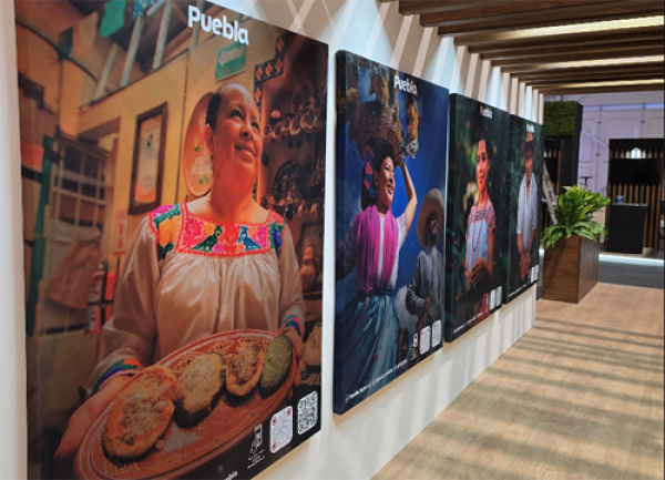 El stand de Puebla que se encuentra en el Tianguis Turístico atraerá 900 negocios