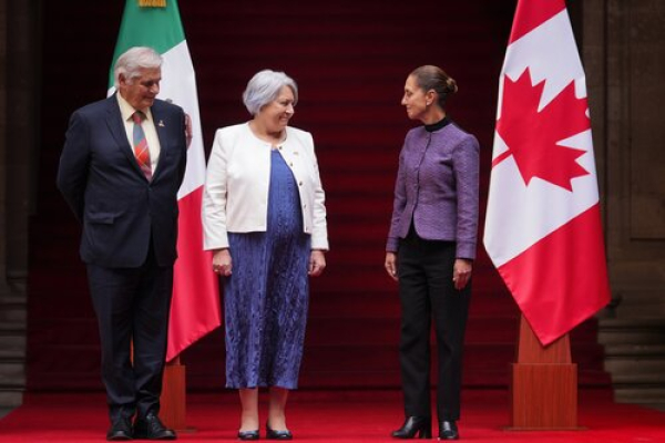 Gobernadora General de Canad&aacute; llega a M&eacute;xico