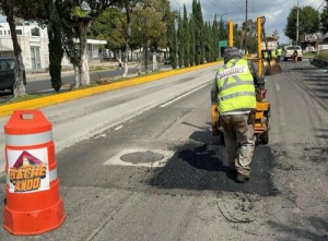 &quot;Bacheando Puebla&quot; favorece movilidad capitalina