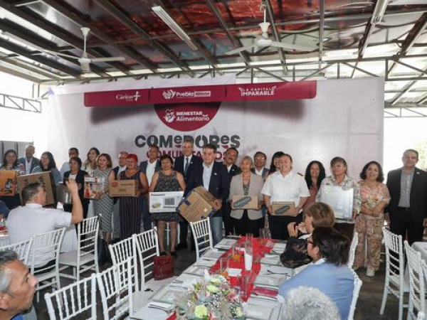 Encabeza Pepe Chedraui entrega de apoyos a comedores comunitarios