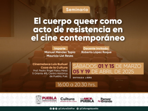 Seminario &quot;El cuerpo queer como acto de resistencia en el cine contemporáneo&quot;