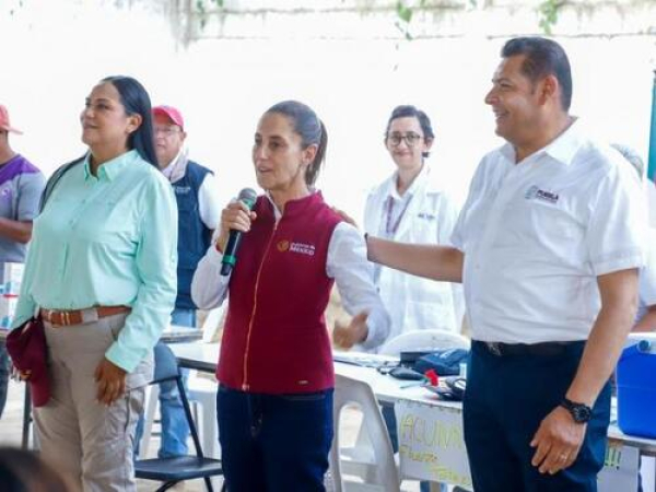 Puebla recibi&oacute; 9 veces a la presidenta Sheinbaum