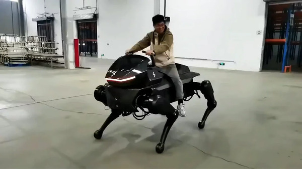 Conoce al primer "robot caballo" del mundo