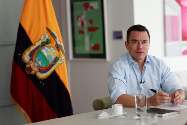 Daniel Noboa, presidente de Ecuador