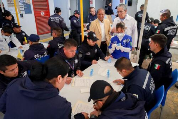 Polic&iacute;a Auxiliar busca Licencia Oficial Colectiva 38