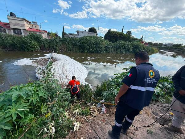 Continúa búsqueda de motociclista en Valsequillo