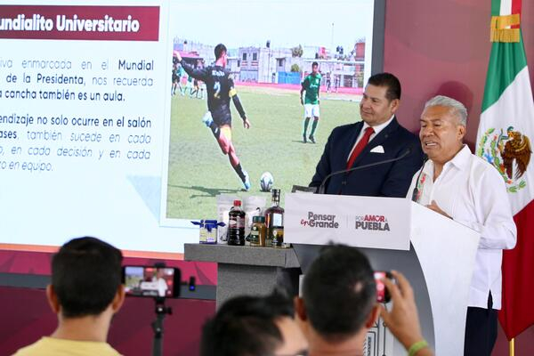 Presentan “Mundialito Universitario Puebla 2026”