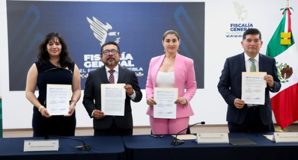 Se suma FGE a convenio de transparencia en Puebla