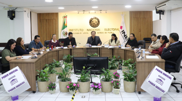 Concluyen consejos distritales del INE en Puebla