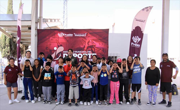 San Francisco Totimehuacan, impulso a la activaci&oacute;n f&iacute;sica