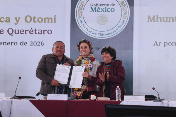 Entregan reconocimiento a Ejido &ldquo;Nuevo Cruz del Palmar&rdquo;, Guanajuato
