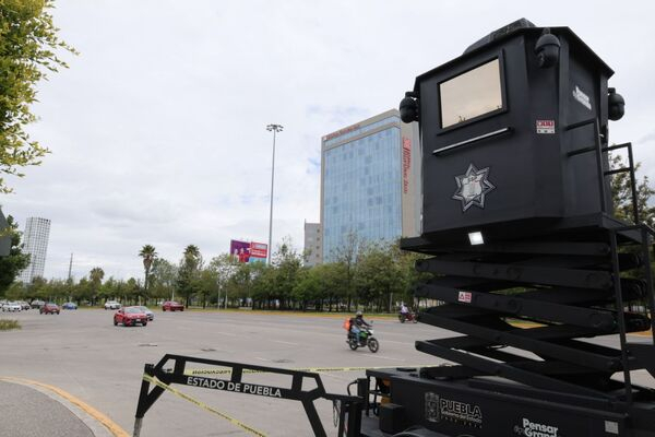 SSP usa tecnología para vigilar la Vía Atlixcáyotl