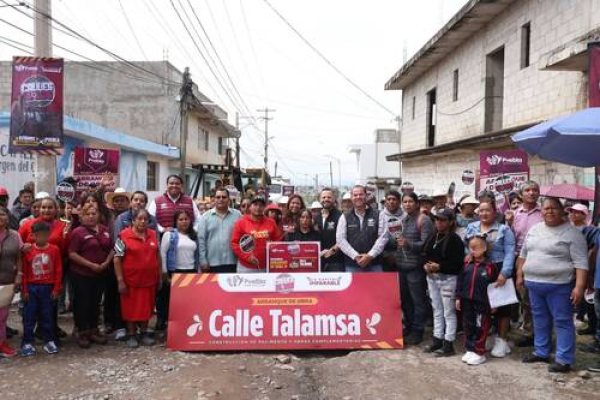 Programa #CallesAl100 llega a Xochimehuacan