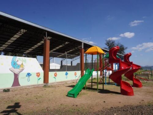 Bienestar dignifica parque en Matlahuacales