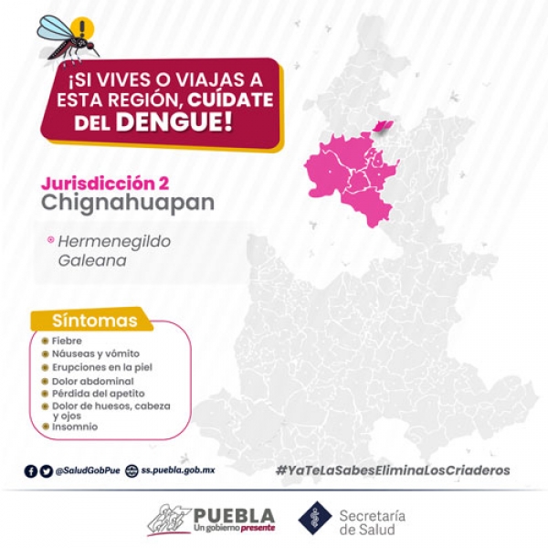 42 nuevos contagios por dengue: Salud