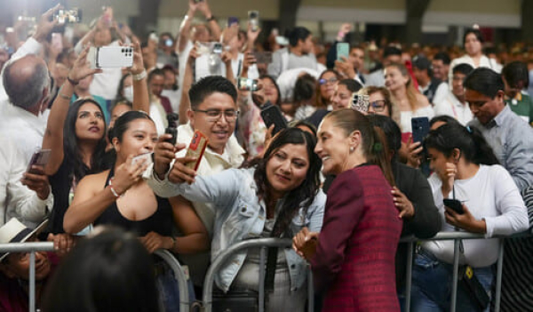 Puebla suma más de 2 millones de beneficiarios: Sheinbaum