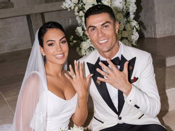 ¡Siiiuuuu! CR7 y Georgina contraen matrimonio