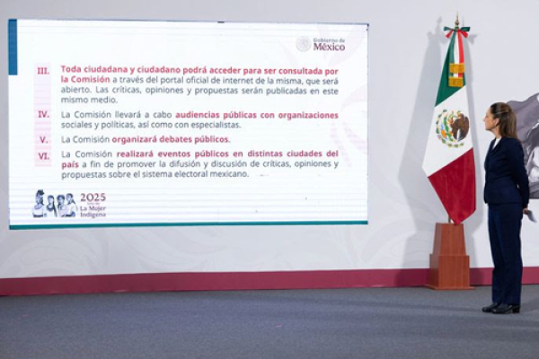 Las consultas de la Reforma Electoral serán incluyentes