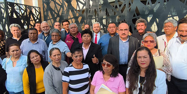 Movimiento por la Democracia registra su planilla para la dirigencia del STSPEPYOD