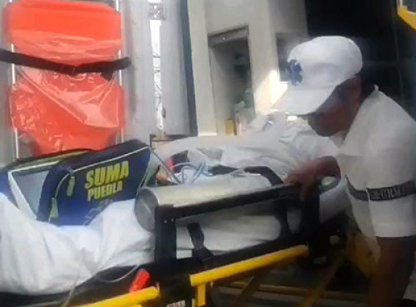 Paciente de Texmelucan es atendido en Hospital