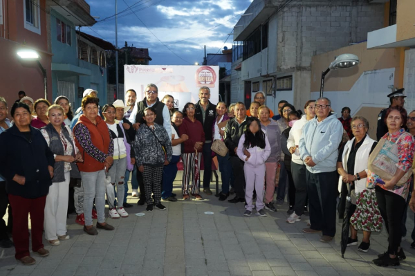 Colonia Santa Margarita estrena alumbrado LED