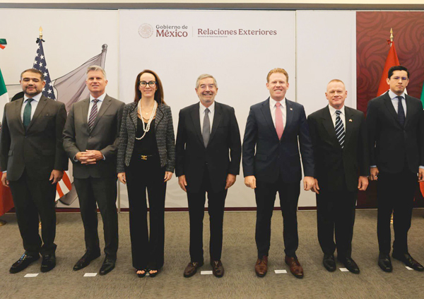 Encabeza canciller Juan Ramón logística trilateral