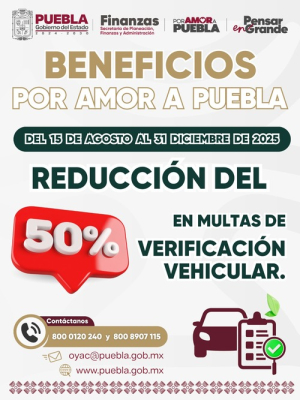 ¡Aprovecha los descuentos en multas de verificación y fotomultas!