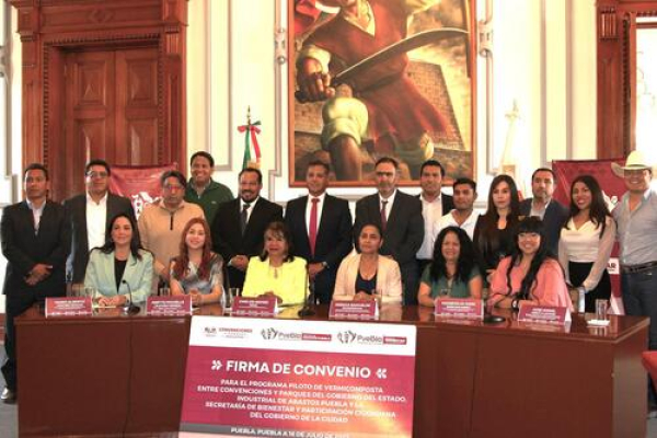Puebla capital apuesta por la vermicomposta